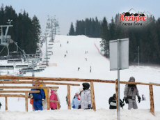 Koziniec Ski, stacja narciarska, kolej linowa, Tatry, Babia G�ra, Gorce, Pieniny, stok, wyci�g, wypo�yczalni nart, trasy zjazdowe, niebieska, czerwona
