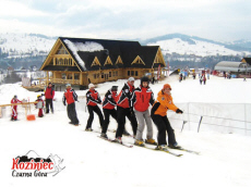 Koziniec Ski, stacja narciarska, kolej linowa, Tatry, Babia G�ra, Gorce, Pieniny, stok, wyci�g, wypo�yczalni nart, trasy zjazdowe, niebieska, czerwona