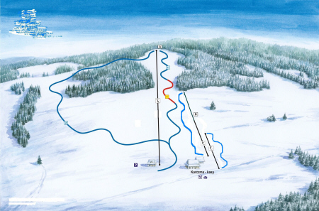 Koziniec Ski, stacja narciarska, kolej linowa, Tatry, Babia G�ra, Gorce, Pieniny, stok, wyci�g, wypo�yczalni nart, trasy zjazdowe, niebieska, czerwona